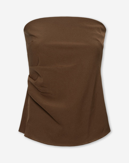 STRAPLESS RUCHED TOP BRUIN