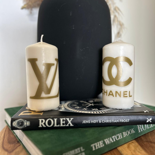 Louis Vuitton & Chanel Kaarsen (2-Pack)