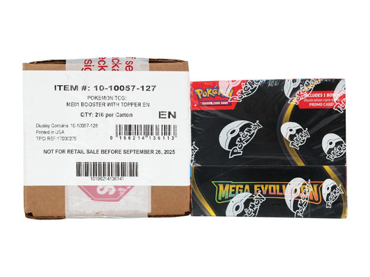PRE ORDER: Pokemon Mega Evolution Booster