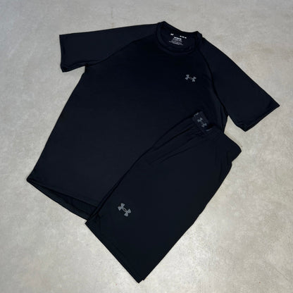 Under Armour Shorts Set Schwarz