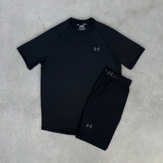 Under Armour Shorts Set Schwarz