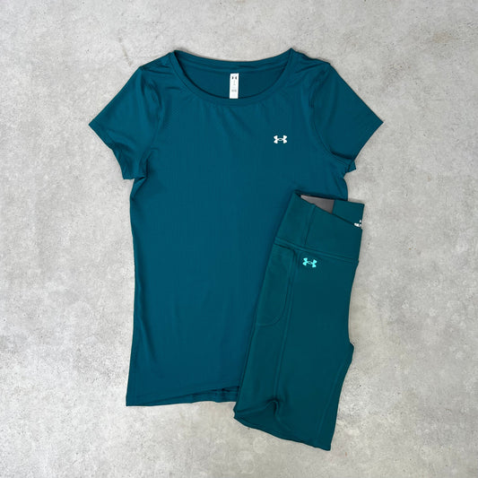 Under Armour Shorts Set Grün Damen