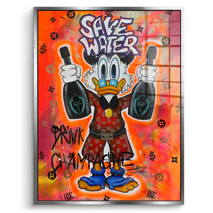 Wasser sparen -<tc> Acrylglaskunst</tc>