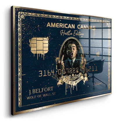 Royal American Leinwand - Blattgold