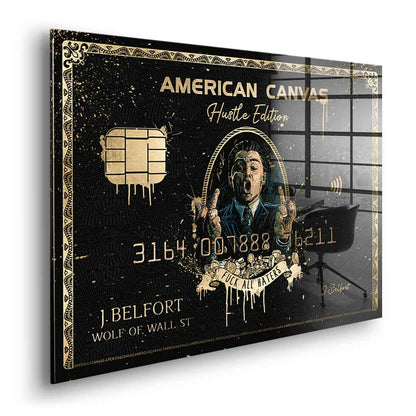 Royal American Leinwand - Blattgold
