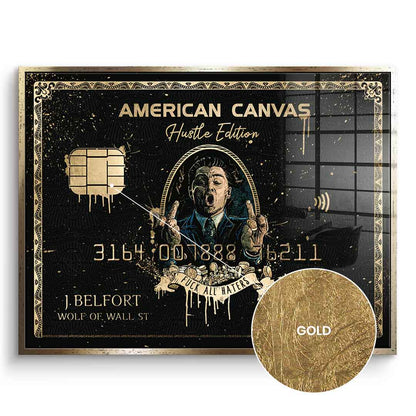 Royal American Leinwand - Blattgold