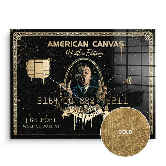 Royal American Leinwand - Blattgold