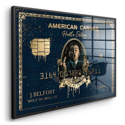 Royal American Leinwand - Blattgold