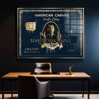 Royal American Leinwand - Blattgold