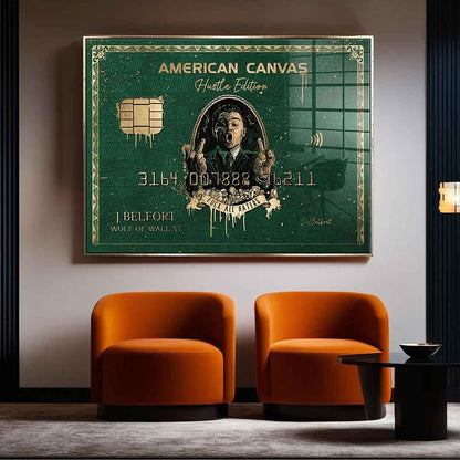 Royal American Leinwand - Blattgold