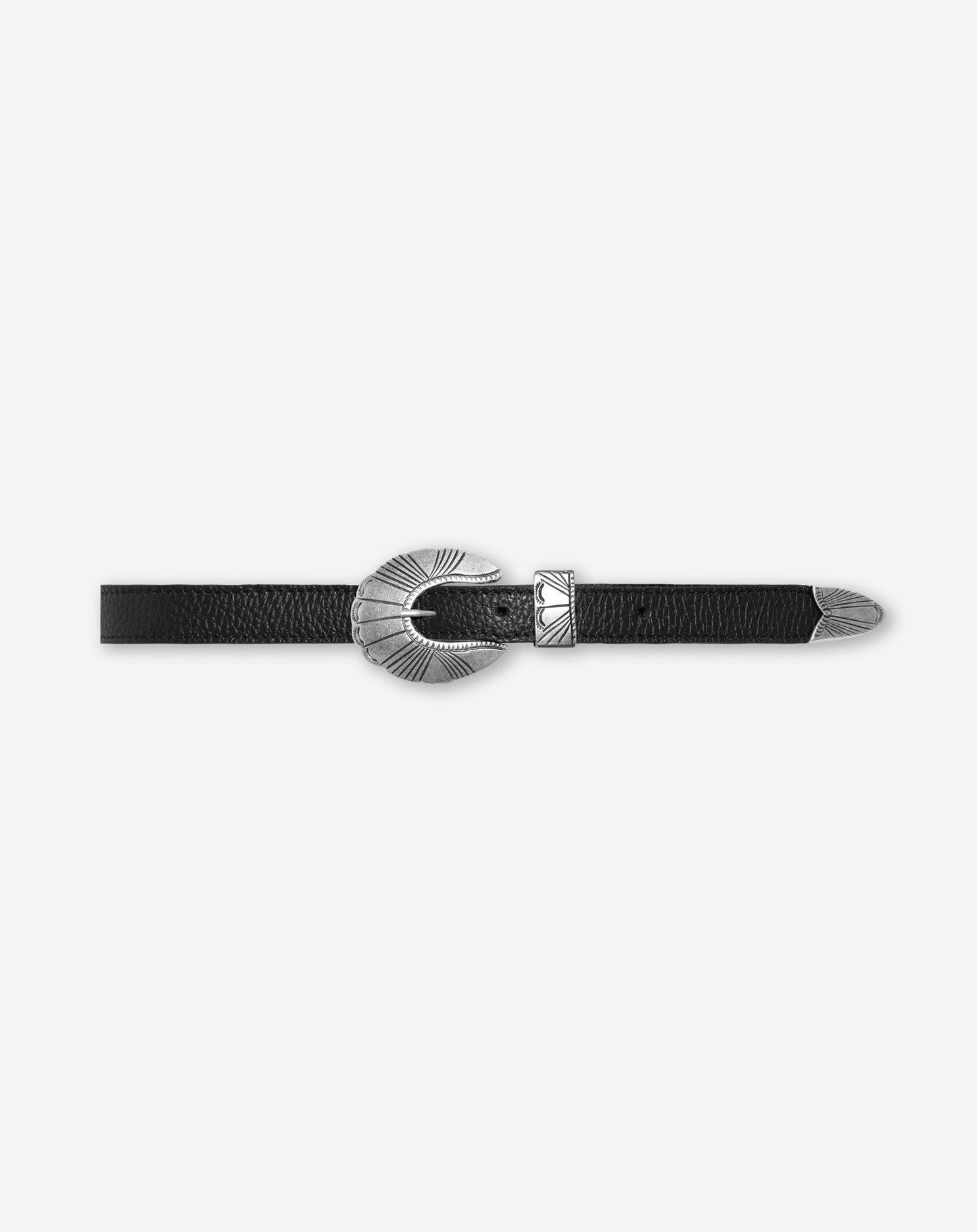 BILLIE WESTERN BELT ZWART