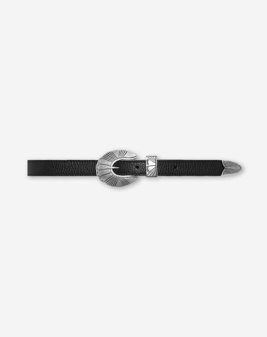 BILLIE WESTERN BELT ZWART