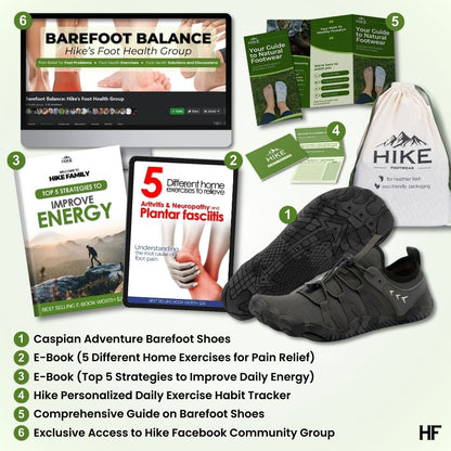 Caspian Adventure - Outdoor & Antislip Barefoot Schoenen (Unisex) (2 kopen, 1 gratis)