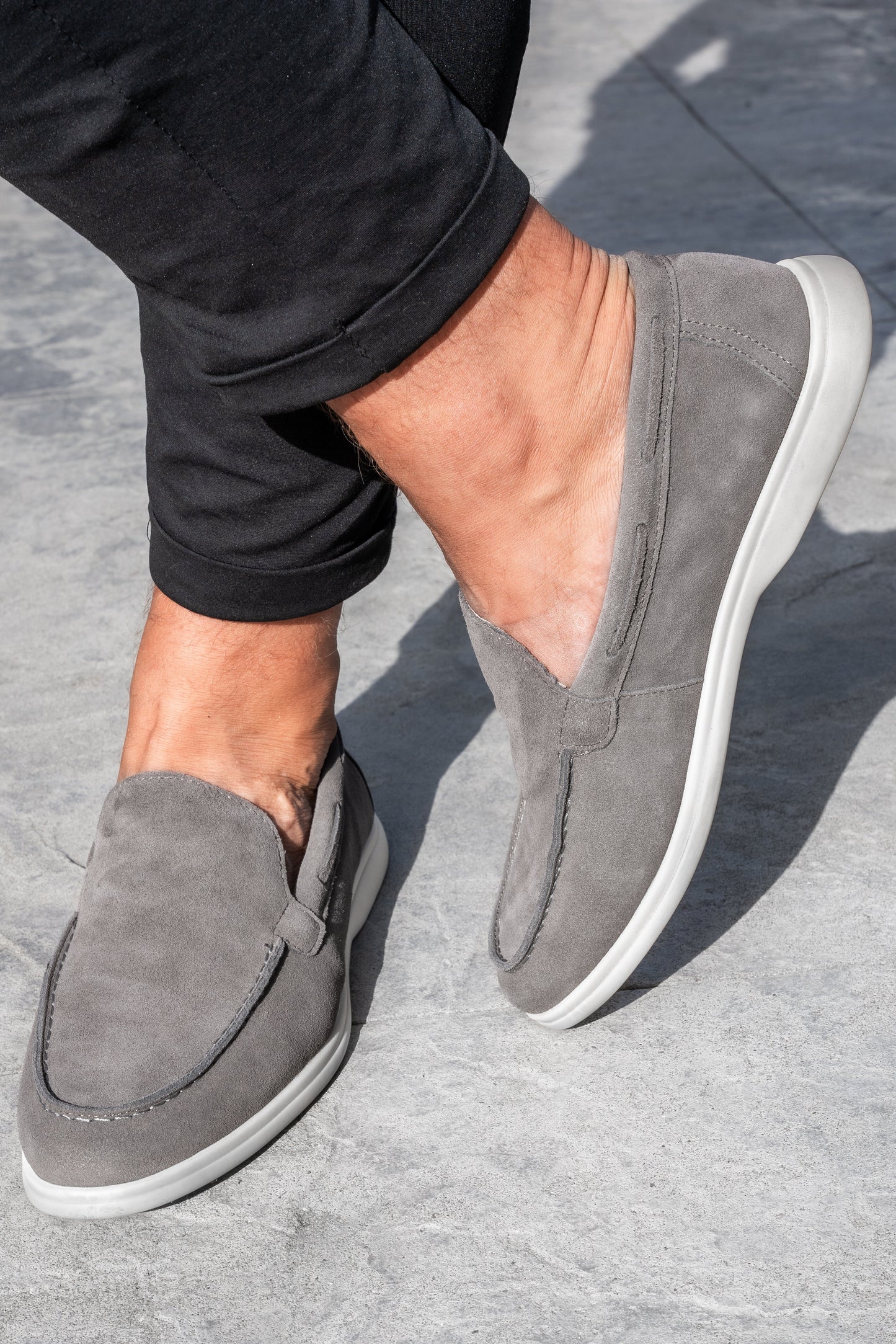 DIE VENETO-LOAFERS AUS WILDLEDER