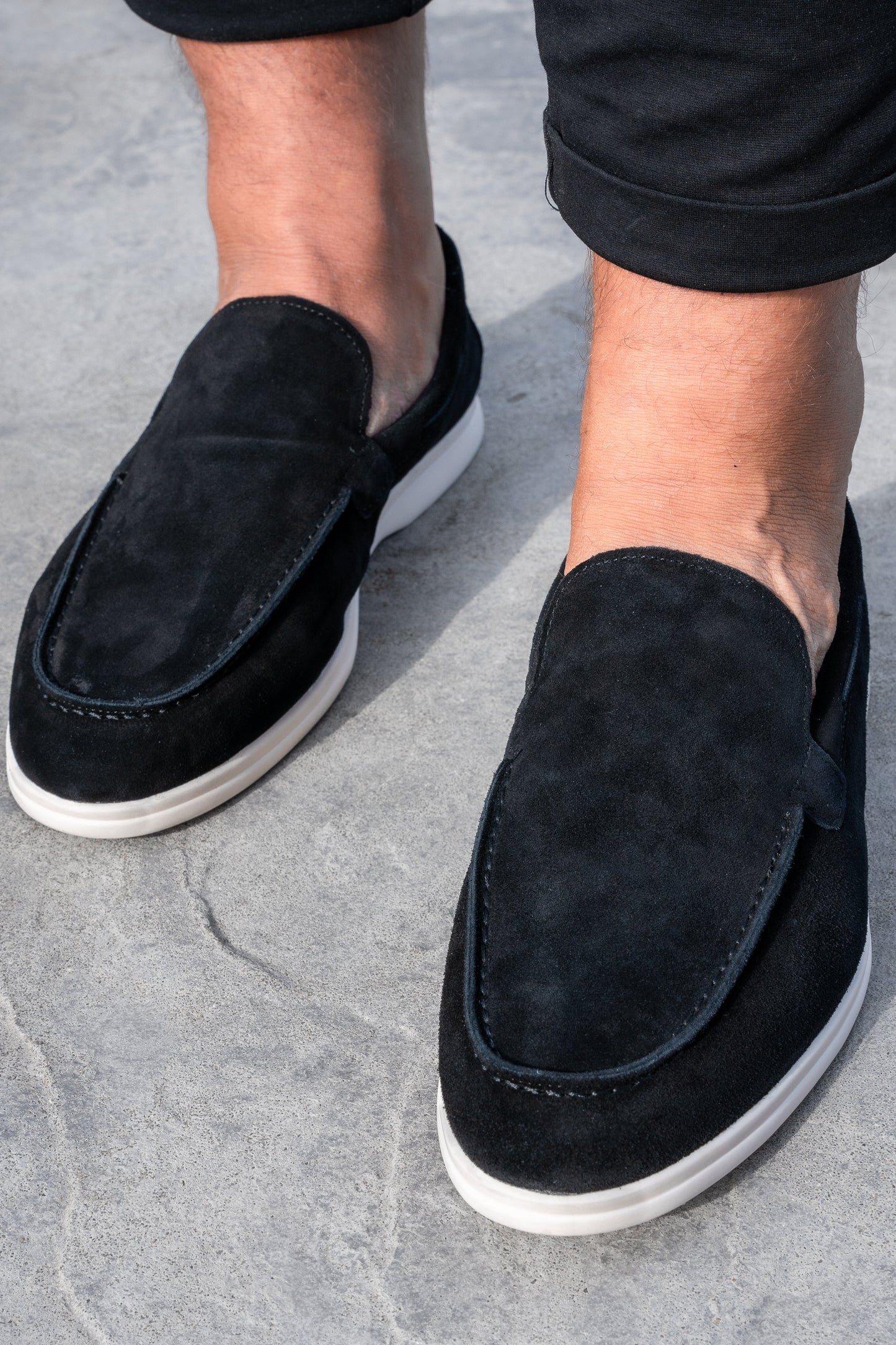 DIE VENETO-LOAFERS AUS WILDLEDER