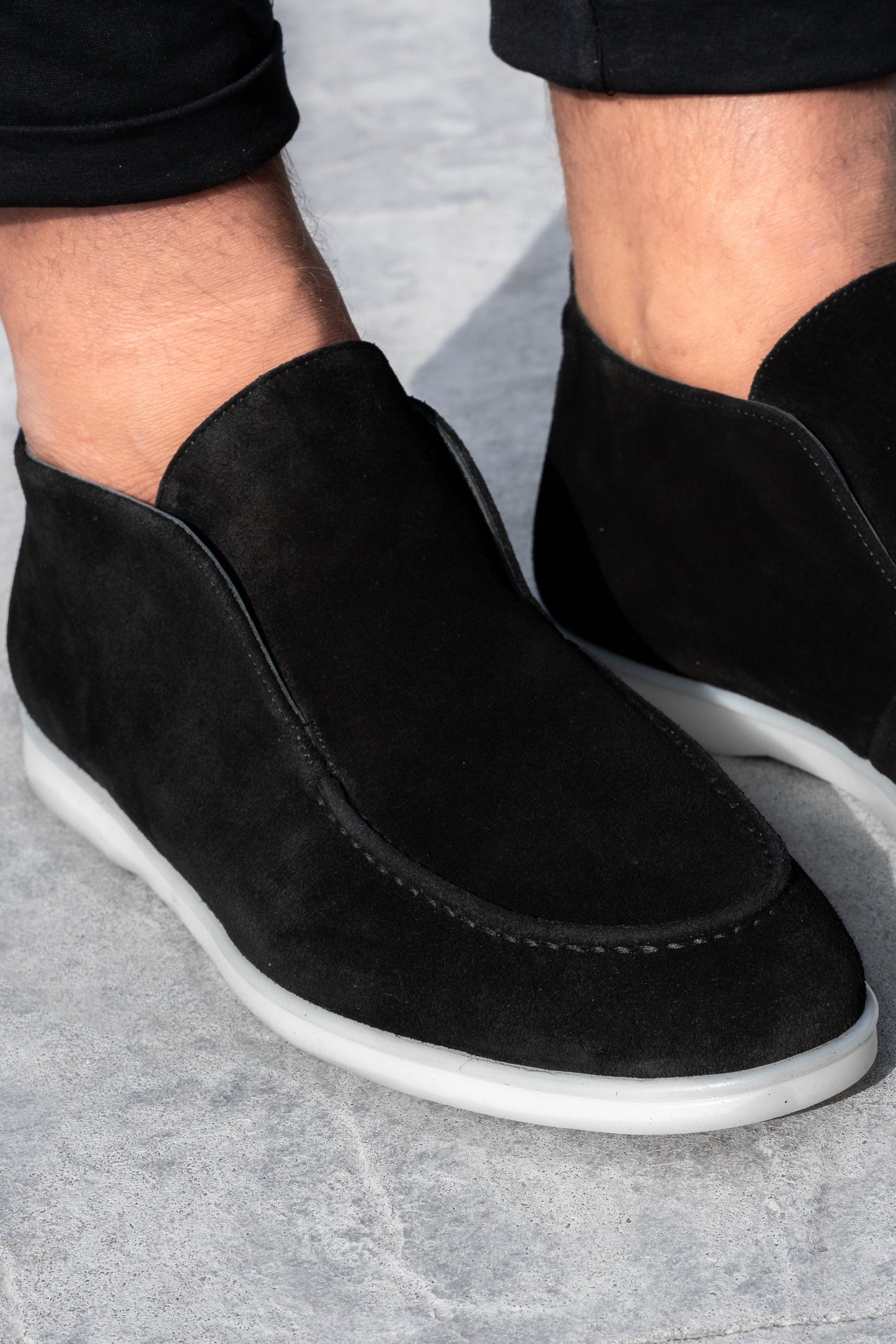 DIE ARONA WILDLEDER-LOAFERS