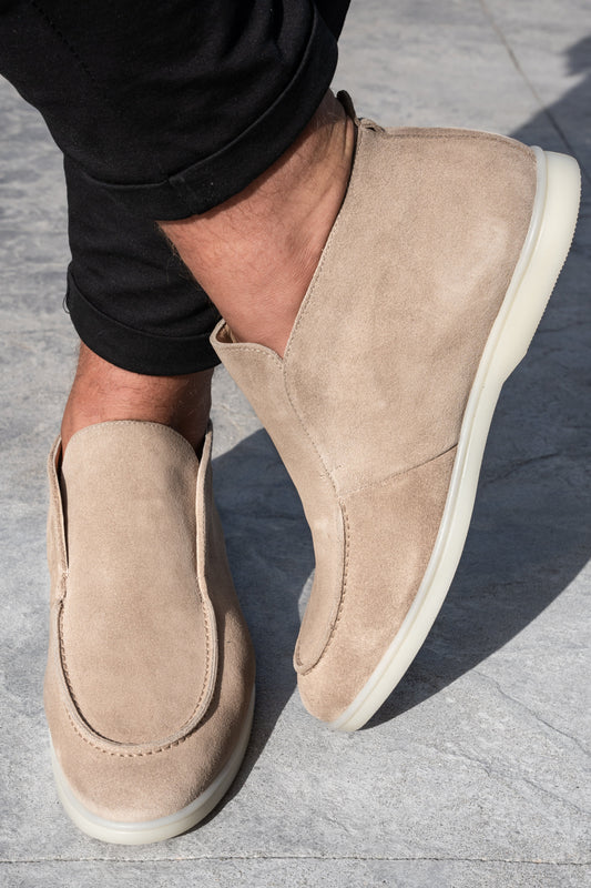 DIE ARONA WILDLEDER-LOAFERS