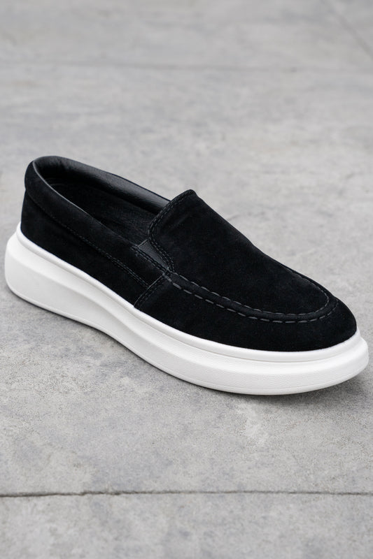 DER VARISO WILDLEDER-SLIPPER