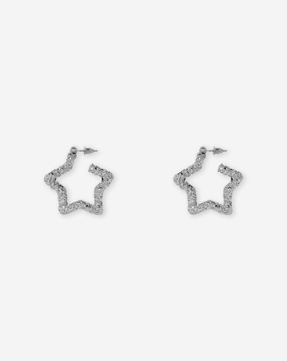 STRUCTURE STAR EARRINGS