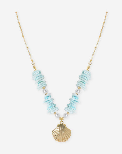 RHODE SUMMER NECKLACE BLAUW