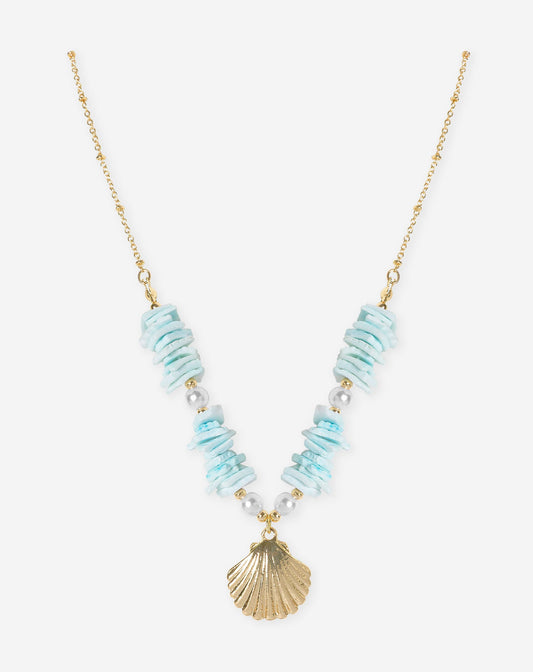 RHODE SUMMER NECKLACE BLAUW