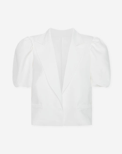 LIZZY PUFF SLEEVE BLAZER WIT