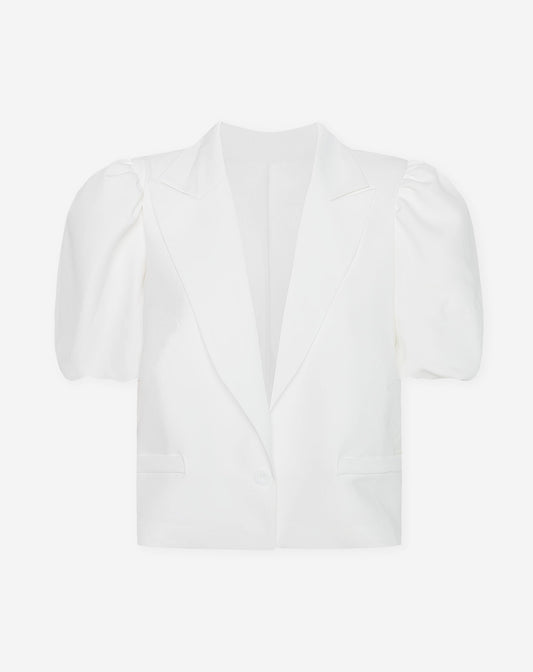 LIZZY PUFF SLEEVE BLAZER WIT