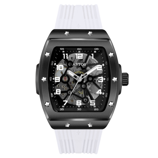 Millionaire Black White Strap | 1 + 1 Gratis