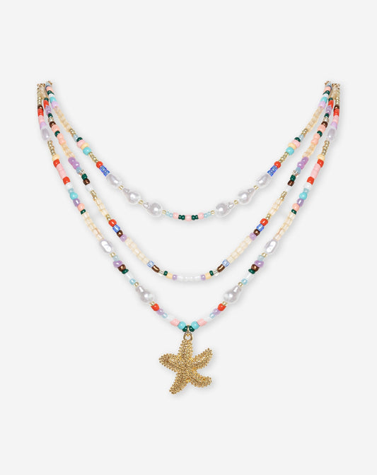 STARFISH BEADS NECKLACE