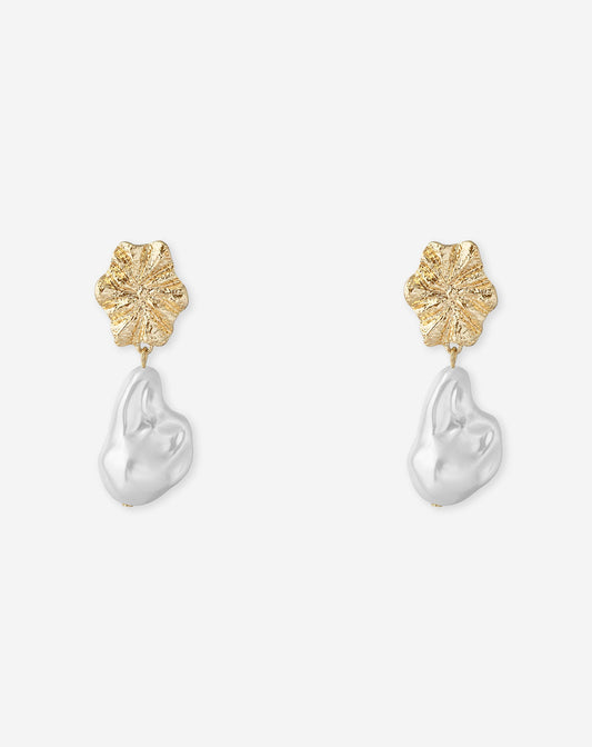 ROSY PEARL EARRINGS