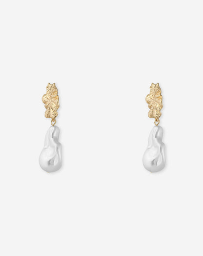 ROSY PEARL EARRINGS