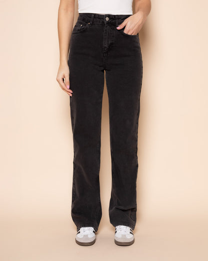 BOOTCUT JEANS GRIJS