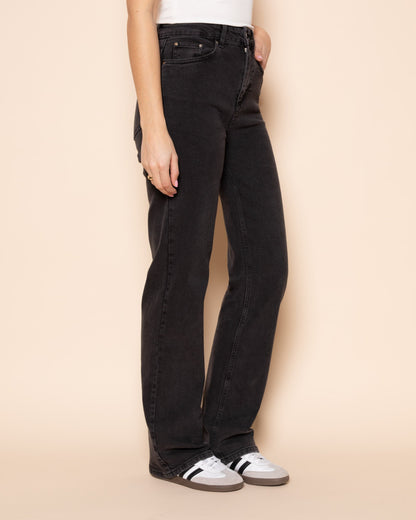 BOOTCUT JEANS GRIJS