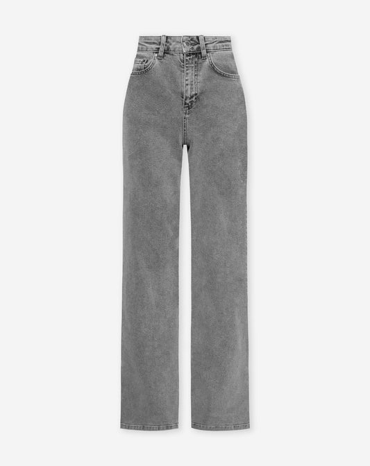 BOOTCUT JEANS LICHTGRIJS