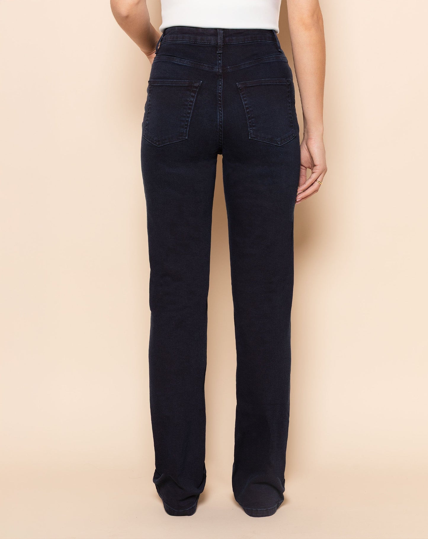 BOOTCUT JEANS NACHTBLAUW