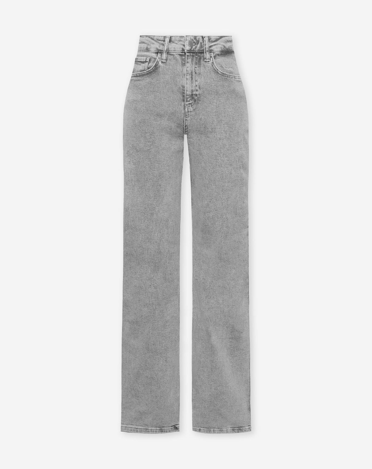 BOOTCUT JEANS ZACHT GRIJS