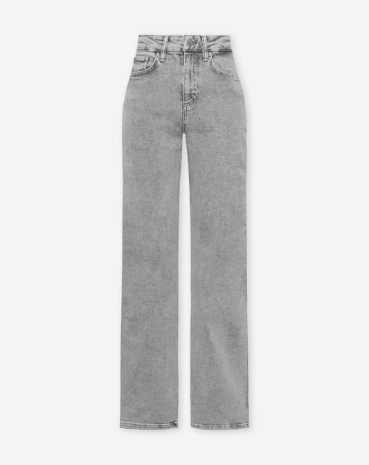 BOOTCUT JEANS ZACHT GRIJS