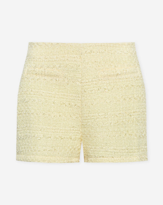 BOUCLE LUREX SHORTS BOTERGEEL