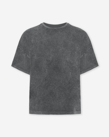 BASIC OVERSIZED TEE ACID GRIJS
