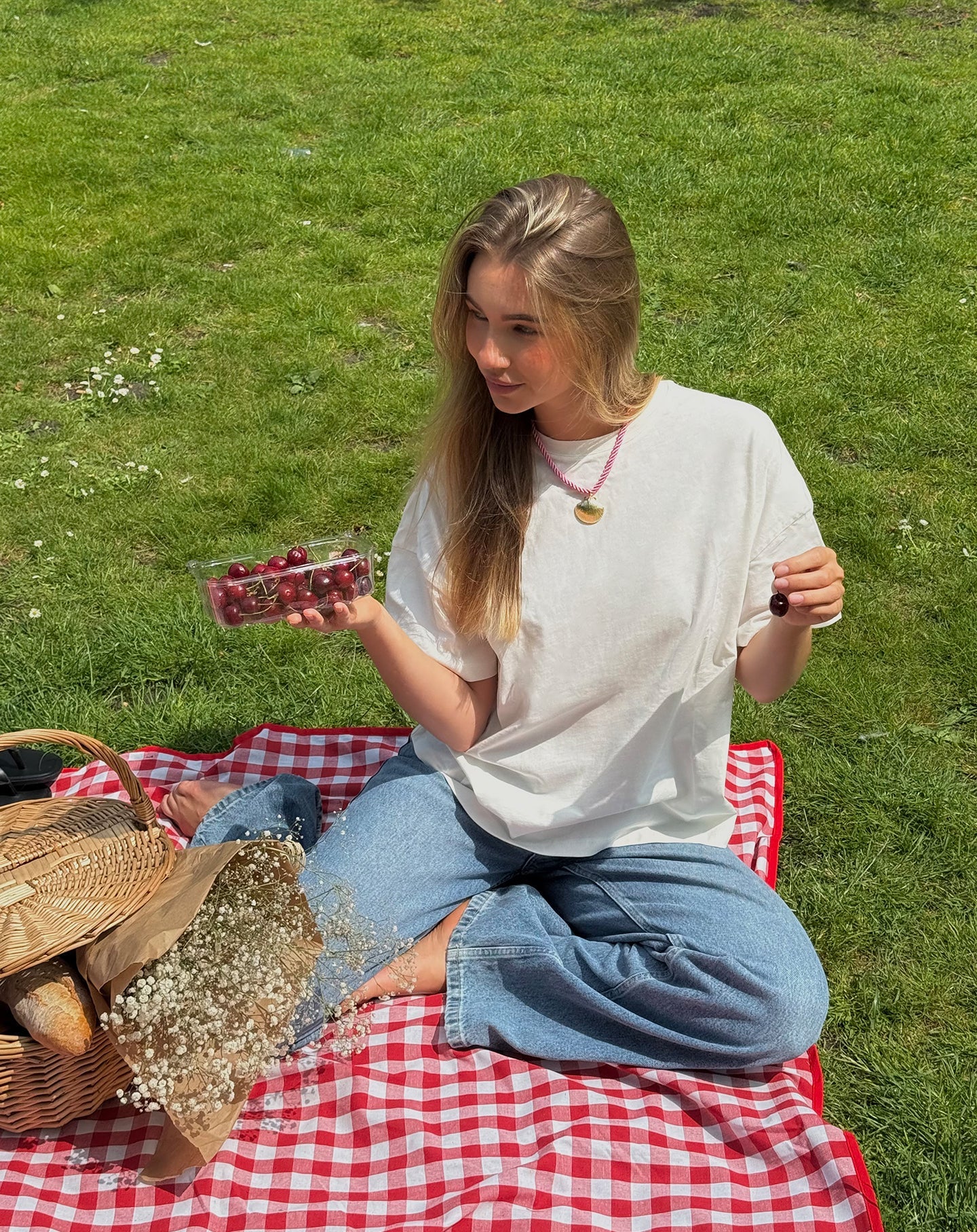 SUNDANCE OVERSIZED TEE CRÈME