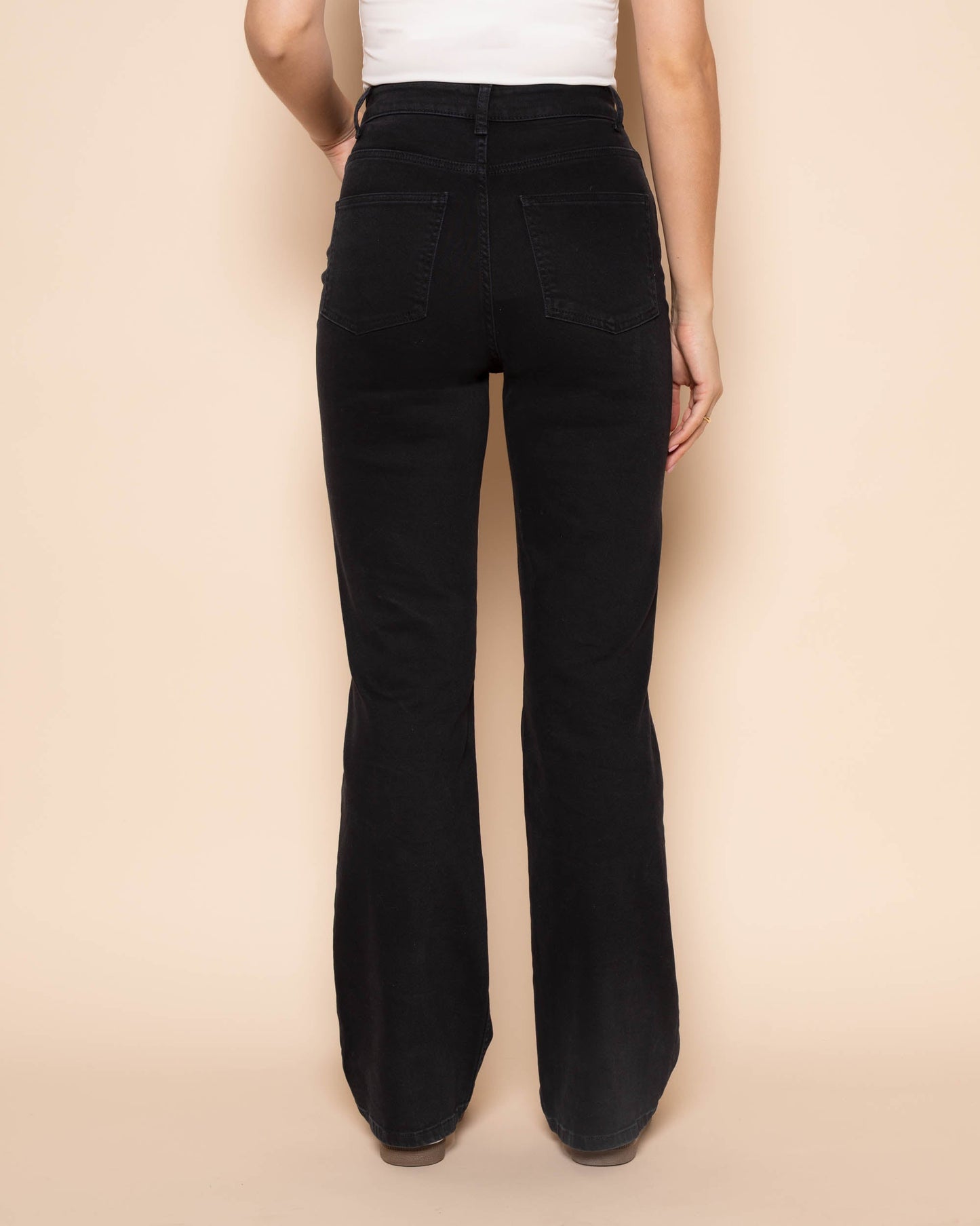 BOOTCUT DESTROY JEANS DARK GREY