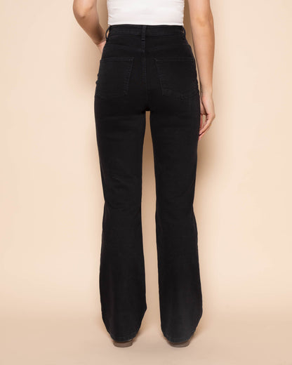 BOOTCUT DESTROY JEANS DARK GREY