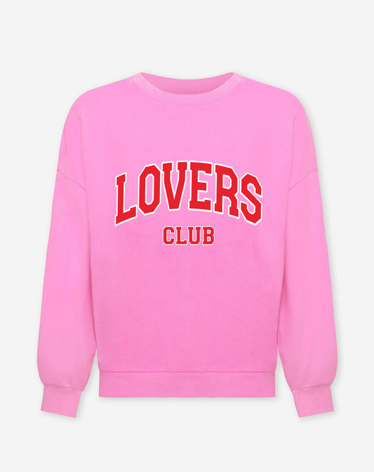 LOVERS CLUB SWEATER ROZE