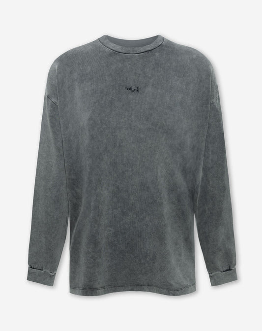 MW LONG SLEEVE TEE GRIJS
