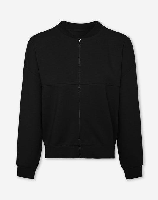 SCUBA CARDIGAN ZWART