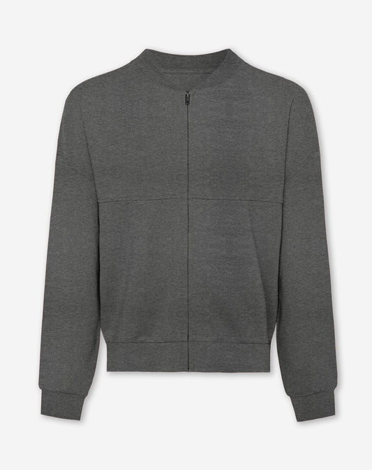 SCUBA CARDIGAN DONKERGRIJS