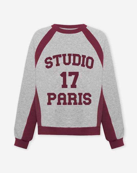STUDIO PARIS SWEATER BURGUNDY