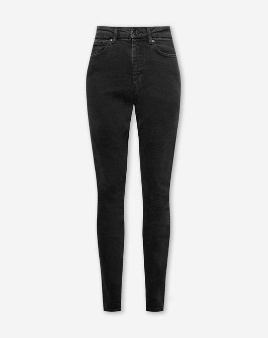 SKINNY JEANS DONKERGRIJS