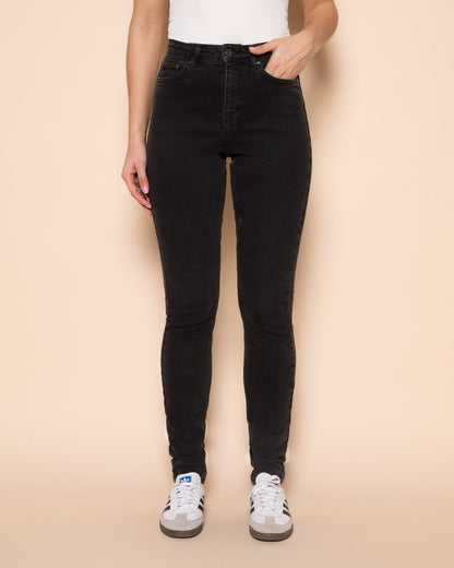 SKINNY JEANS DONKERGRIJS