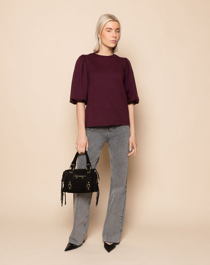 BOOTCUT RAW EDGE JEANS GRIJS